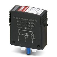 Штекерный модуль для защиты от перенапряжений, тип 1/2 VAL-MS-T1/T2 600DC-PV-ST | код 2801165 | PHOENIX CONTACT
