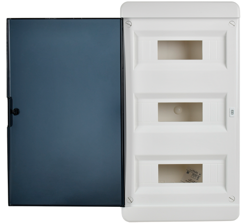 Корпус пластиковый ЩРВ-П-36 IP41 черн. прозр. дверь TEKFOR | код TF5-KP12-V-36-41-K01-K03 | IEK фото 5