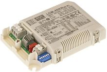 Источник питания AC-DC, 40Вт, стабилизатор тока, вход 180…295В AC, 47…63Гц /254…417В DC, выход 350…1050мA/2…100В, ККМ, изоляция 3750В AC, в кожухе 123.5х81.5х23мм, -30…+60С, KNX | код LCM-40KN | MeanWell
