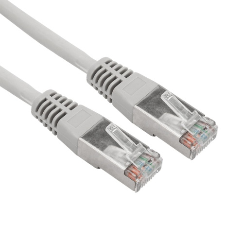 REXANT Патч-корд F/UTP, категория 5e, RJ45-RJ45, экранированный, 24AWG, LSZH, серый, 3 м | код 18-8006-1 | REXANT