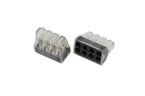 Электромонтажные экспресс-клеммы 773-328 (8x2.5мм2) REXANT | код 07-3280 | REXANT