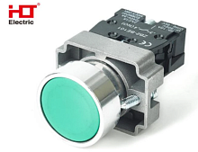 Кнопка BA31 NO 230B IP40 зеленая HLT | код 085-07-002 | HLT