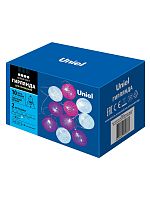 Гирлянда LED "Клубки" ULD-S0200-010/STB/2AA WHITE IP20 TANGLES на батарейках 2AA (не в/к) 2м 10 диодов бел. свет Uniel UL-00007341