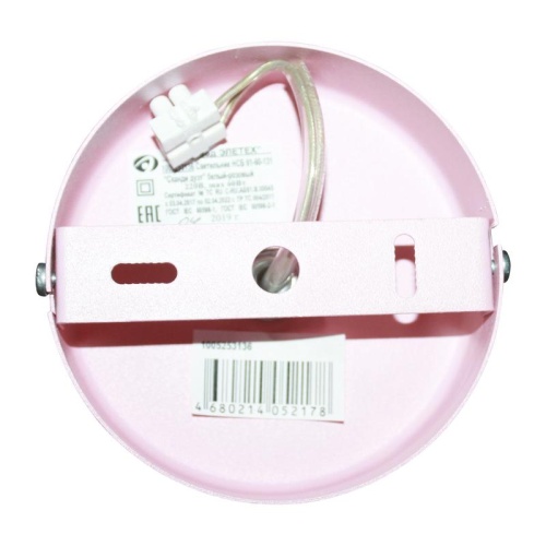 Светильник НСБ 01-60-131 "Сканди дуэт" НСБ 01-60-131 бел./роз. (инд. упак.) Элетех 1005253136 фото 4