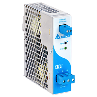 Блок питания импульсный CliQ II, 60W, 1.25А, 85_264VAC (120_375VDC) / 48VDC, DIN35, клемнная колодка, алюминиевый корпус | код DRP048V060W1BN | Delta Electronics