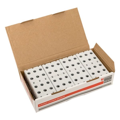 Клемма силовая вводная тройная КСВ 16-50 серая PROxima | код plc-kvs3-16-50-grey | EKF фото 4