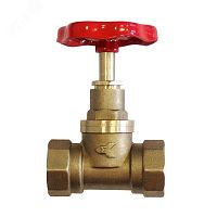 Клапан запорный латунь 15б1п Ду20 Ру16 муфтовый | код 141100151 | ГОСТ