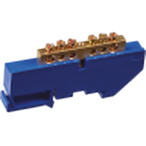 Шина нулевая на DIN-изол NBB-M69-6D/B (71152) | код 17288 | Navigator Group