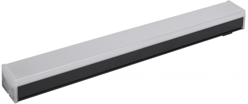 Светильник LED лин. магист. 1010 20Вт 4000К 600мм черн. IEK | код LT-LDCK-8-1010-020-40-K02 | IEK