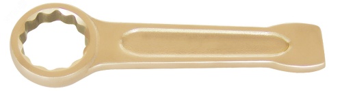 Ключ гаечный накидной ударный 36 искробезопасный сплав AlCu | код 1095215 | Hortz