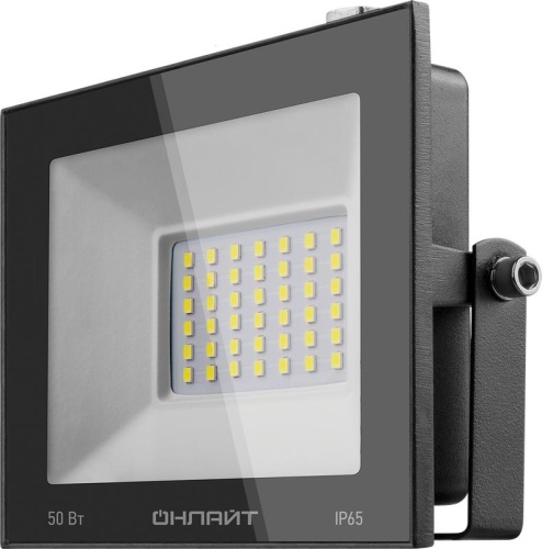 Прожектор 71 659 OFL-50-4K-BL-IP65-LED 50Вт IP65 4000К | Код. 71659 | ОНЛАЙТ