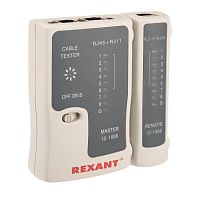 Тестер кабеля RJ45+RJ11 (HT-C004) (TL-468) | Код. 12-1006 | Rexant