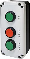 Кнопочный пост 3-модул. ESB3-V7 (Standart, UP/STOP/DOWN, зелен./красн./зелен.) | код 004771630 | ETI