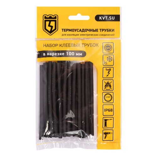 Набор термоусадочных трубок Квадро 4/1 | код 89780 | КВТ