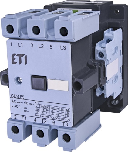 Контактор CES 65.22 (30 kW) 24V AC | код 004646561 | ETI