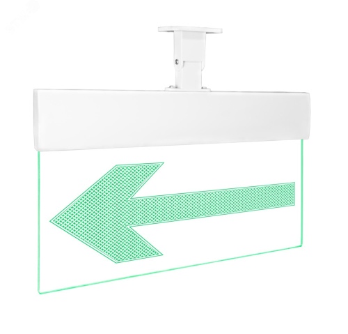 Оповещатель световой Молния-12 Ультра Стрелка влево зеленые светодиоды | код Молния Ультра 12 СтрВл | Вистл