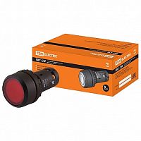 Кнопка SB7 22 мм² 24В, IP40, Красный | код. SQ0746-0028 | TDM