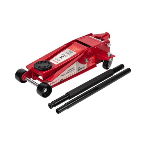 Домкрат гидравлический подкатной 3т профессиональный | код 80-0608 | REXANT фото 2