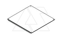 Крыша щита NEO 1200x800мм (ШxГ), RAL7035, IP55 | код 622-800 | Tekpan