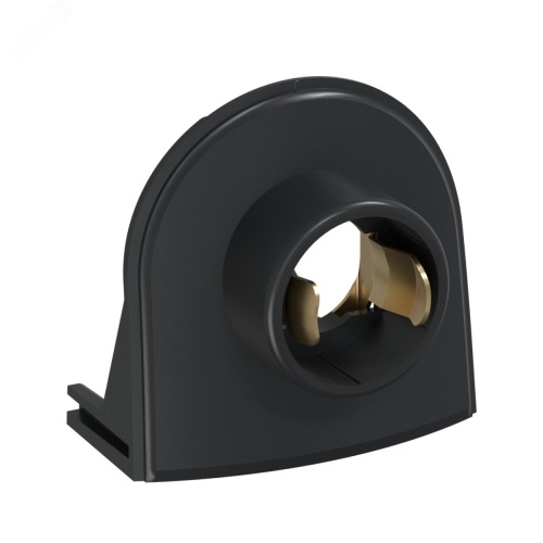 Ввод в распред. коробку для гофротрубы 15А Rotondo, цвет черный (в упаковке 4шт) | код 7700935 | OneKeyElectro