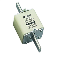Вставка плавкая NH2, 80A, 500VAC, 120kA, тип gG | код NH2-80GG | CHFE