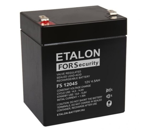 Аккумулятор FS 12В 4,5Ач | код 100-12/045S | Etalon battery