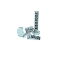 Болт шестигранный М10х30 DIN933 BT10-30 сталь (уп.30шт) | Код. LO0836 | КМ-Профиль