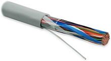 Hyperline UUTP50-C3-S24-OUT-PE-BK (UTP50-C3-SOLID-OUTDOOR) Кабель витая пара. неэкранированная U/UTP. категория 3. 50 пар (24 AWG). одножильный (solid). внешний. UV PE. -40 C - +50 C. черный | код 19864 | Hyperline