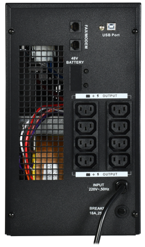 ITK ELECTRA LT ИБП 3кВА/2,4кВт с АКБ 4х9AH USB | код ELT-3000VA-1-004 | ITK by IEK фото 3