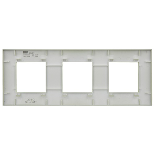 SKANDY Рамка 3-мест. SK-F03M мятн. IEK | код SK-M32-K06 | IEK фото 4