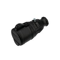 Розетка переносная влагозащ. с крышкой с/з 16А IP44 каучук | Код. 111-004 | Rexant