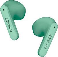Гарнитура вкладыши A4Tech 2Drumtek B20 TWS мятный беспроводные bluetooth в ушной раковине (B20 MINT GREEN) | код 1809015 | A4TECH
