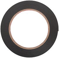 Лента монтажная клейкая на вспененной основе, белая, 12 мм х 5 м | код 11781 | КУРС РОС