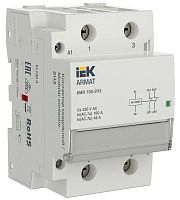 ARMAT Контактор модульный KMR 100А 24В AC/DC 2НЗ IEK | код AR-KMR20-100-02-024 | IEK