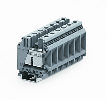 335901 Клемма UK 1-1 проходная винтовая, сеч.35мм2, сер., шт | код 335901| SUPU