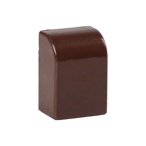 Заглушка (15х10) (4 шт) темное дерево-Plast | код ecd-15-10x4 | EKF