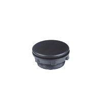 Заглушка резервного места GXB2-PB30, черная, 30mm | код GXB2-PB30 | GQELE