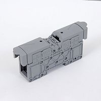 MRK 25B Силовой клеммник на DIN-рейку 25 мм.кв., болт., (серый) (2302) | код 1030002 | ONKA