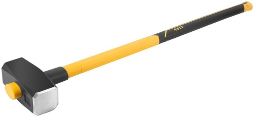 Кувалда кованая, фиберглассовая обратная усиленная ручка 900 мм, 6 кг | код 45253 | FIT фото 2