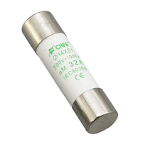 Вставка плавкая цилиндр., 25A, 500VAC, 120kA, 14х51mm, тип aM | код C14-25AM | CHFE