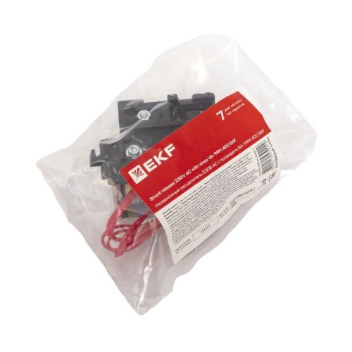 Независимый расцепитель 230В АС с проводами ВА-99М 400 EKF | код mccb99m-400-sht-230ac-w | EKF фото 7