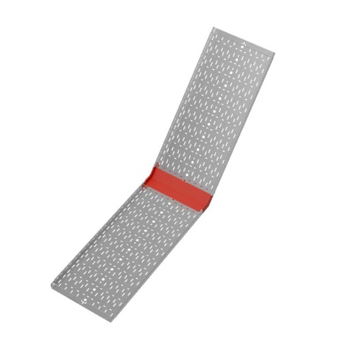 Угол для лотка вертикальный внутренний 45град. 500х50 сталь 1мм "ПЛЮС" NLplus45-50-500 КМ PL0497