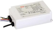 Источник питания AC-DC, 45Вт, вход 90…295В AC, 47…63Гц/125…417В DC, ККМ, выход 54…90В/500мА, изоляция 3750В AC, в кожухе 120х75х25, -20…+80С (корпус), димминг 0...10 В/ШИМ, доп. выход 12В/50 мА | код ODLC-45A-500 | MeanWell
