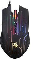 Мышь A4Tech Bloody Q82 черный/рисунок оптическая (6200dpi) USB3.0 (8but) | код 492782 | A4TECH