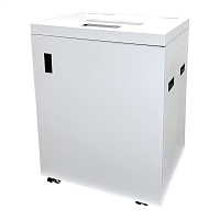 Шредер Office Kit S1350 1,9х15 белый (секр.P-5) фрагменты 30лист. 135лтр. скобы пл.карты CD | код 2018399 | OFFICE KIT