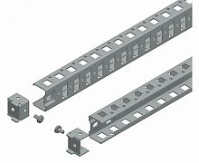 Рейка однорядная универс. попереч. 500мм  | код. NSYSUCR4050 | Schneider Electric