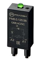 PM8.0.120.98 Модуль индикации и защиты LED + Варистор (120В AC/DC) | код PM8012098 | РЕЛЕОН
