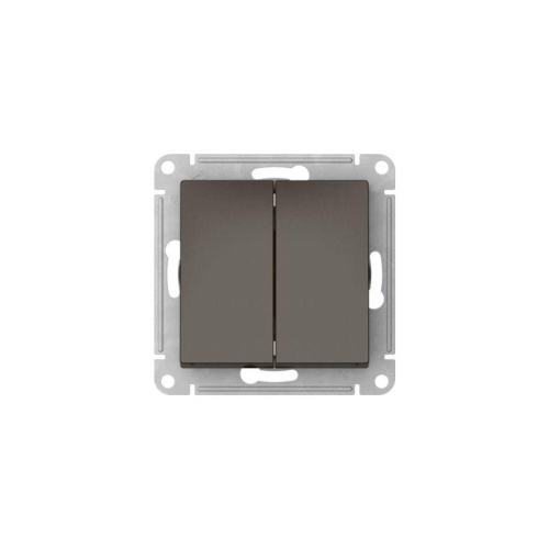 ATLASDESIGN 2-клавишный ВЫКЛЮЧАТЕЛЬ, сх.5, 10АХ, быстрозажимные клеммы, МОККО | код ATN000651S | Systeme Electric фото 3 ATLASDESIGN 2-клавишный ВЫКЛЮЧАТЕЛЬ, сх.5, 10АХ, быстрозажимные клеммы, МОККО | код ATN000651S | Systeme Electric фото 3