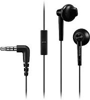 Гарнитура вкладыши Panasonic RP-TCM55GC-K 1.2м черный проводные в ушной раковине | код 1924965 | PANASONIC