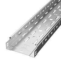Лоток перфорированный Стандарт INOX (AISI 304) 150х50х3000 (0,8 мм) (3 м/уп) Промрукав | код PR16.2332 | ПРОМРУКАВ